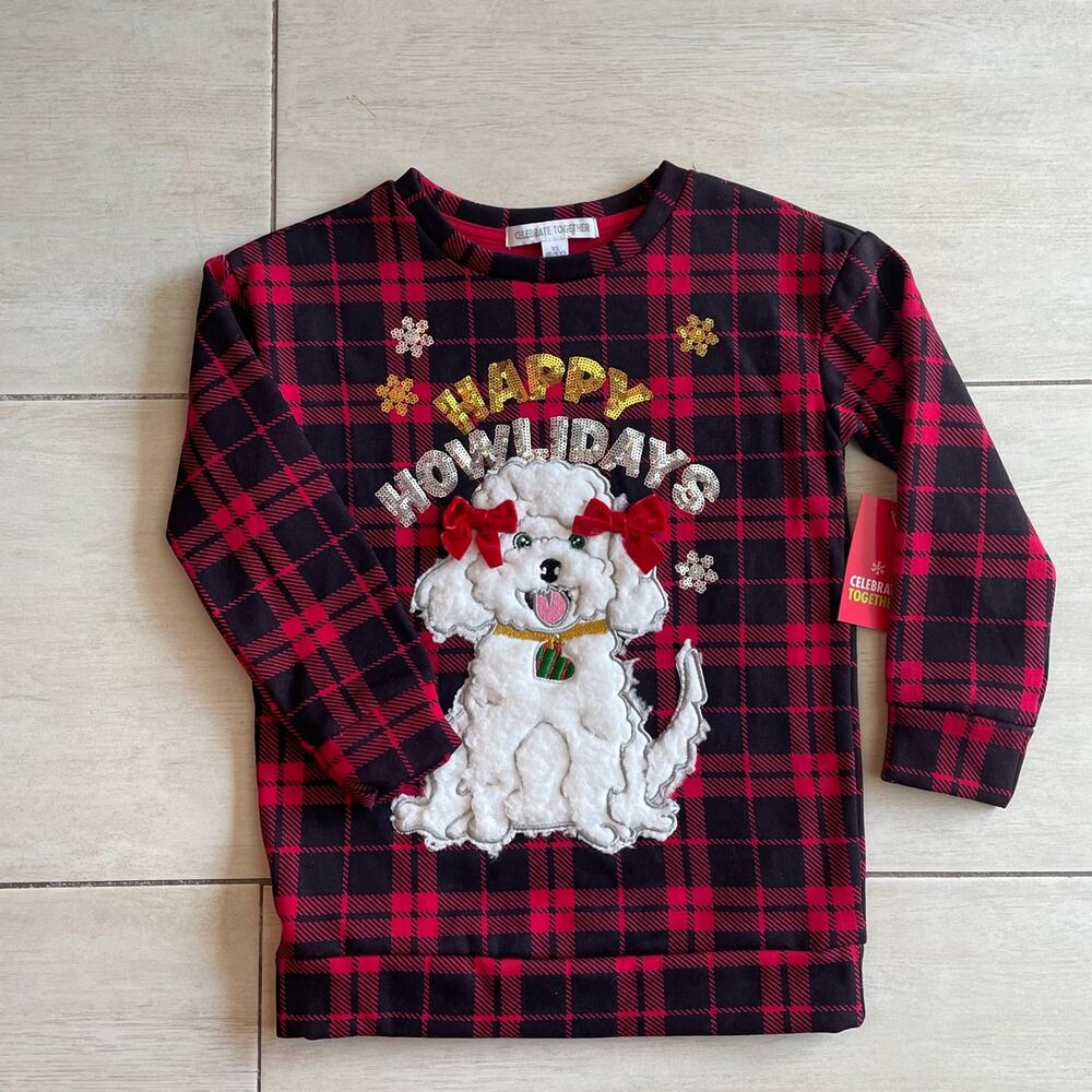 NEW CELEBRATE TOGETHER HAPPY HOWLIDAYS SZ SMALL! - 0116